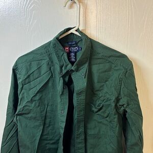 Chaps Men's Forest Green Shirt Jacket